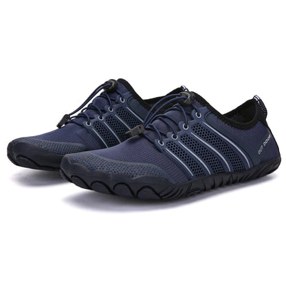 Mens Minimalist Running Cross Training Shoes Barefoot Shoes Big Toe Box Five Finger Shoes Saguaro Barefoot Pit Viper Paracord