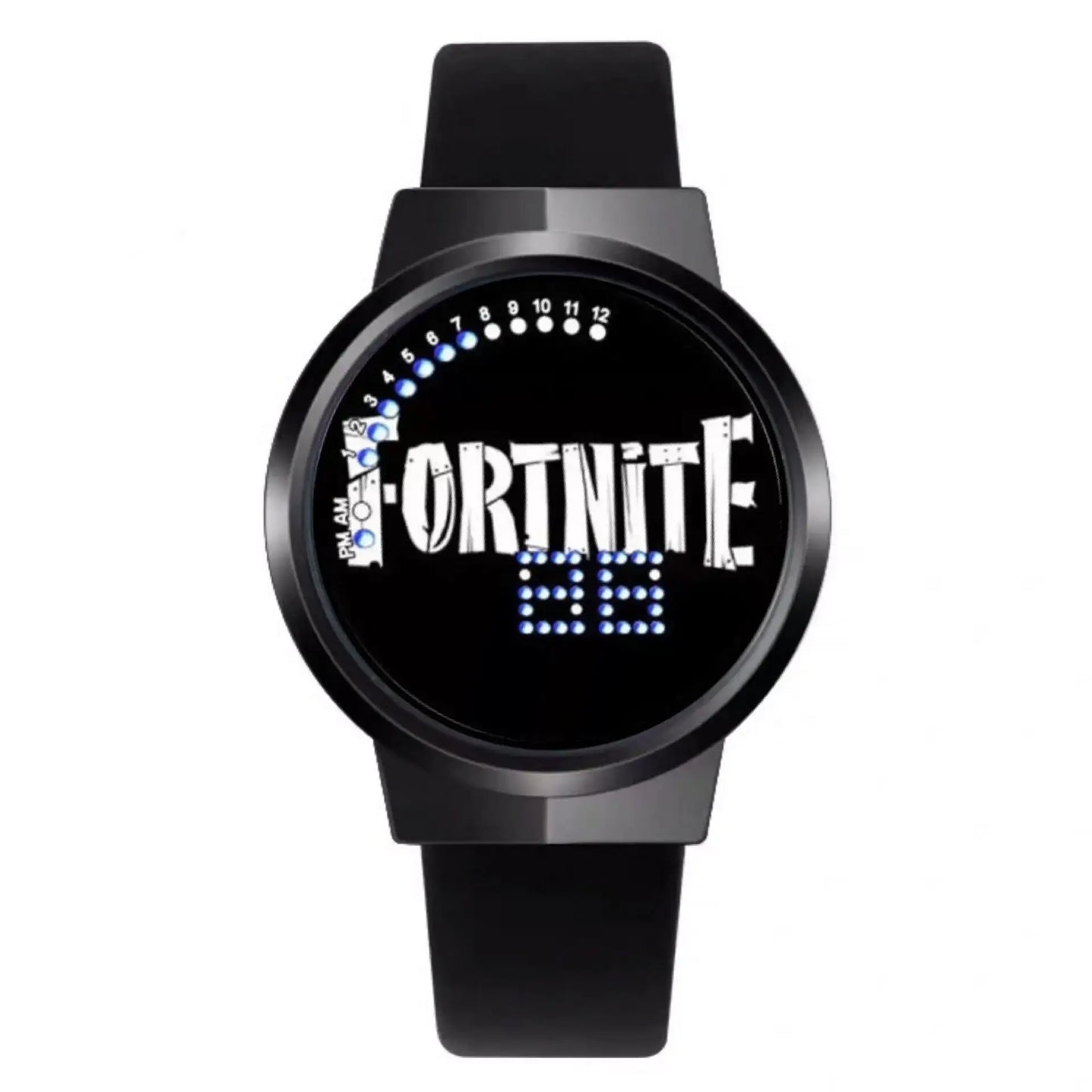 Orologio Fortnite Cute Fashion Cartoon personalizzato Kawaii Touch con luce notturna LED, orologio elettronico per studenti, regalo per amici