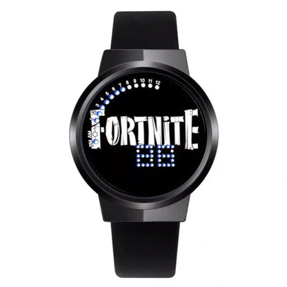 Orologio Fortnite Cute Fashion Cartoon personalizzato Kawaii Touch con luce notturna LED, orologio elettronico per studenti, regalo per amici