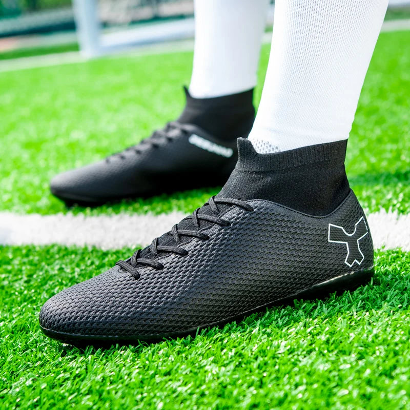 Men Quality Soccer Shoes Durable Boys Football Boots Lightweight Children Football Shoes Futsal Training Sneakers Soccer Cleats