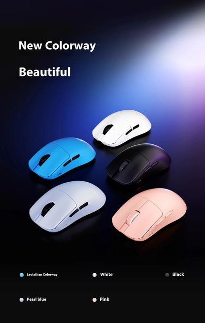 ATK Blazing Sky F1 V2 Ultra Max Wireless Gaming Mouse, Dual-Mode 8K PAW3950 Ultra Lightweight Ergonomic Gaming Mouse