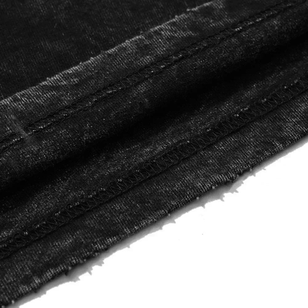 Classic Anime Manga Games Sonic Peripherals Print T-shirts Fashion Loose Casual Tee Men Women Retro Washed Cotton Tops