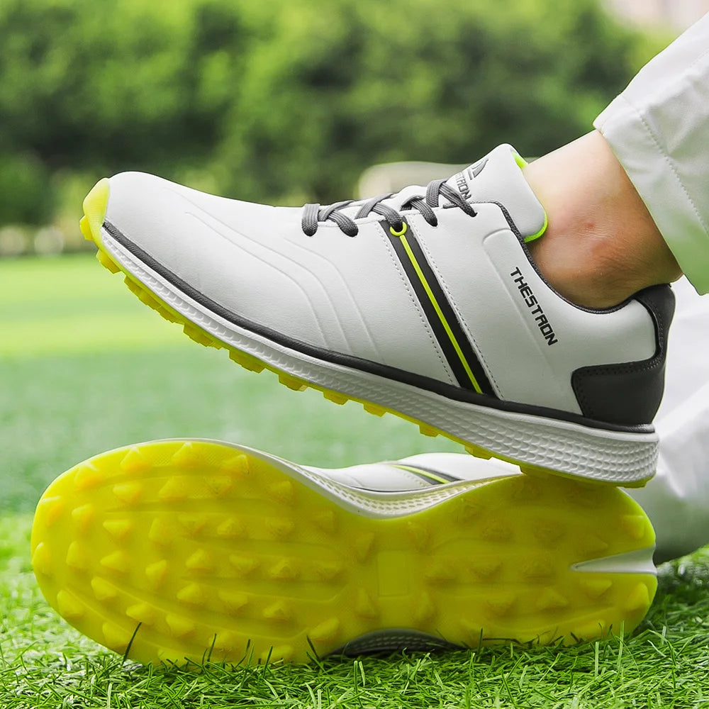 Waterproof Men's Golf Shoes Professional Lightweight Golfer Footwear Outdoor Golfing Sport Trainers Athletic Sneakers Brand