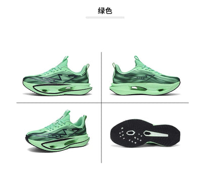 2026 Running Shoes Carbon Plate Marathon Men Sports Breathable Lightweight Women's Comfortable Athletic Antiskid Sneakers Casual