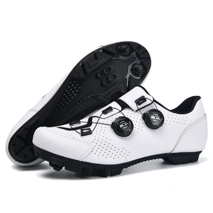 Cycling Sneaker MTB Men Sport Road Bike Boots Flat Racing Speed Sneakers Trail Mountain Bicycle Footwear Spd Pedal Cycling Shoes
