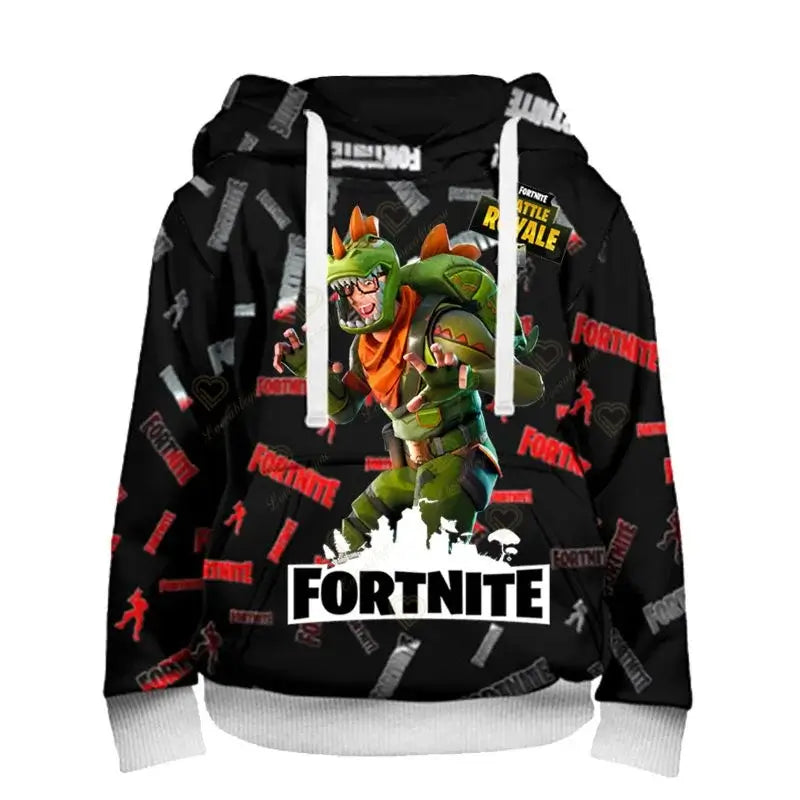 Ανδρικό φούτερ με κουκούλα Fortnite, μοντέρνα μπλούζα με 3D εκτύπωση, φούτερ με κουκούλα Battle Game για αγόρια και κορίτσια, χιπ χοπ, ανδρικό casual πανωφόρι