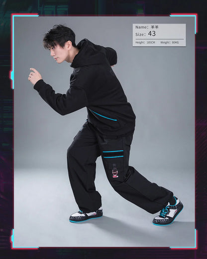 Buty Moeyu Hatsune Miku dla kobiet i mężczyzn – Vocaloid, cosplay, anime – męskie trampki, tenisówki, sznurowane, sportowe, do biegania, obuwie codzienne