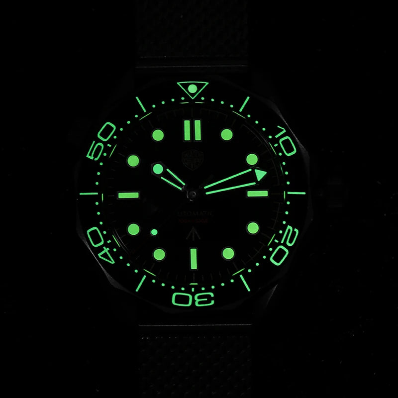 Watchdives WD007 V4 Titanium NTTD Dive Watch PT5000 Automatic Movement Sapphire Super Luminous Domed Crystal 42mm Men Watches