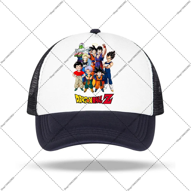 Dragon Ball-baseballkeps för kvinnor och män, solhattar, kepsar med tryck av seriefigurer och anime, bekväma unisex-bomullskepsar för vuxna, perfekta som sommargåvor och festpresenter