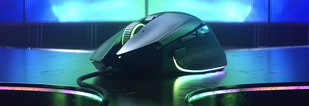 Razer Basilisk V3 Wired Gaming Mouse, 26000 DPI Optical Gaming Mouse with RGB Lighting, 11 Programmable Buttons, Ergonomic Wired Gaming Mouse for PC & Laptop