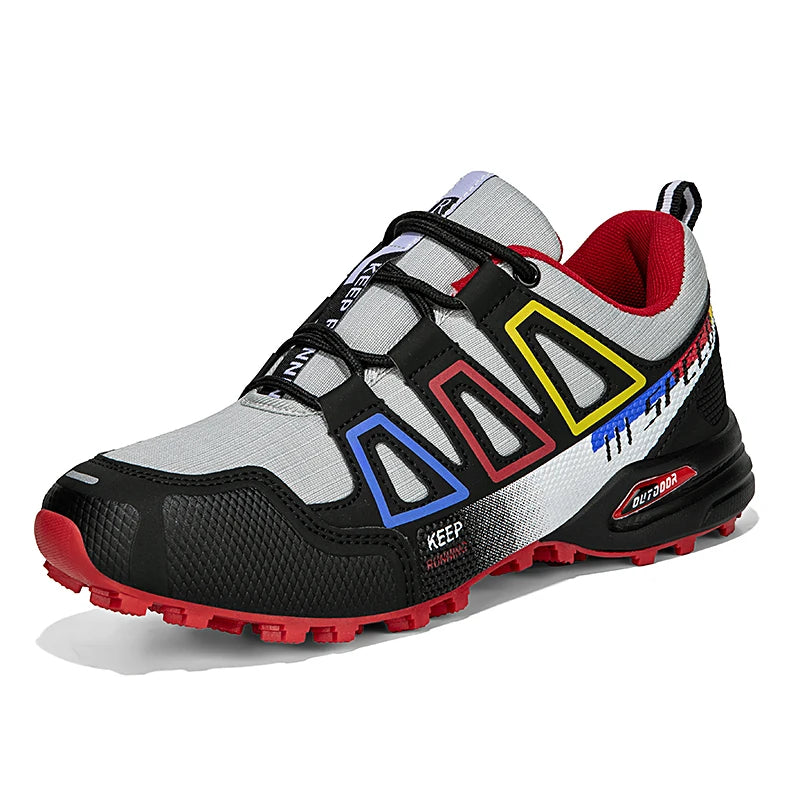 Men's Hiking Shoes Outdoor Sports Shoes Lace-up Hiking Shoes Women's Hiking Sports Shoes Non-slip Hunting Tactical Sports Shoes