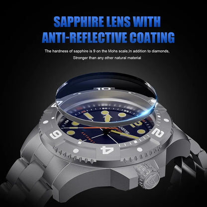 FeelNever Top Brand Luxury Mechanical Watch Profession Casual Sport Stainless Steel Automatic Men's Watches Fashion Wristwatches