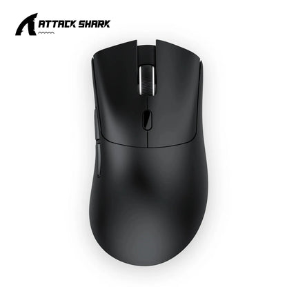 Attack Shark R1 Wireless Gaming Mouse, Tri-Mode Bluetooth Gaming Mouse with PAW3311 Sensor, 18000 DPI, 1000Hz Polling Rate, Rechargeable Ergonomic Gaming Mouse