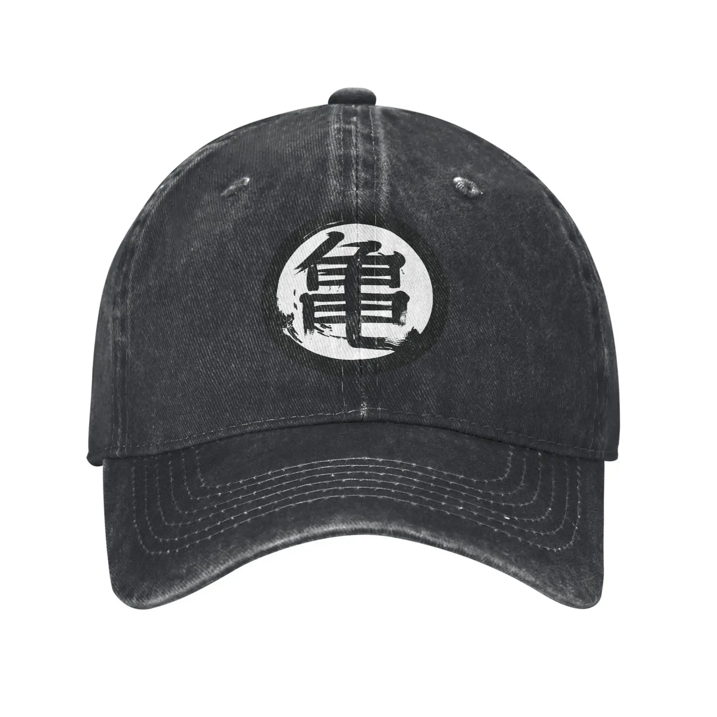 Produit gaming premium Fraquane Dragon Ball Master Rosh TURTLE SCHOOL Unisex Baseball Cap distressed, équipement gamer de luxe