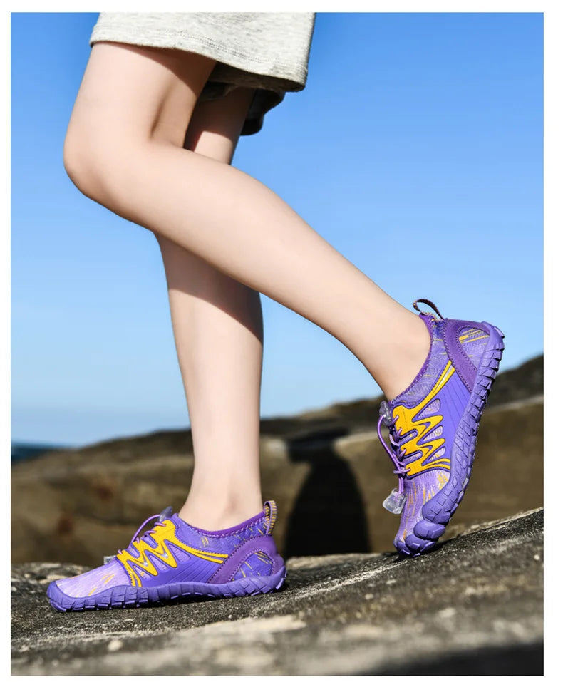 Buty do pływania dla dzieci, szybkoschnące buty plażowe, buty wodne dla chłopców i dziewczynek, buty sportowe do chodzenia boso, trampki do brodzenia, sandały dla dzieci do nurkowania, wędkowania i surfowania