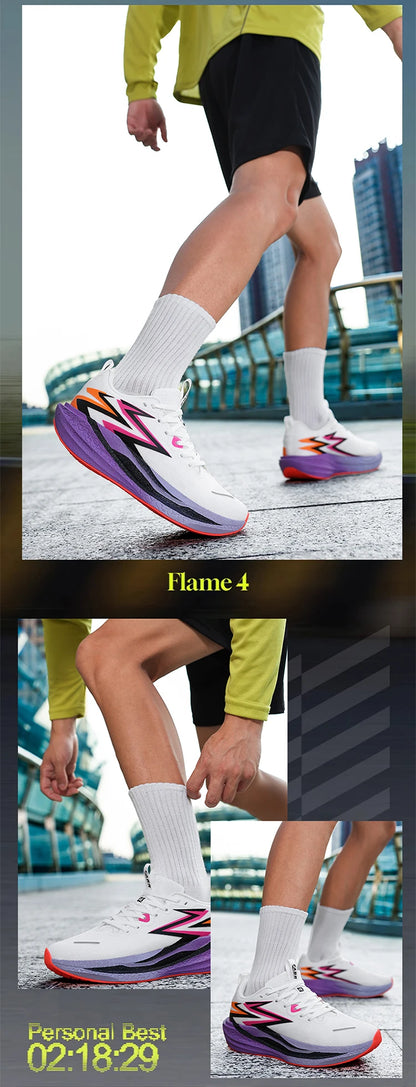 Marathon Men Running Shoes Carbon Board Speciality Sports Breathable Lightweight Women's Comfortable Chunta Athletic Sneakers