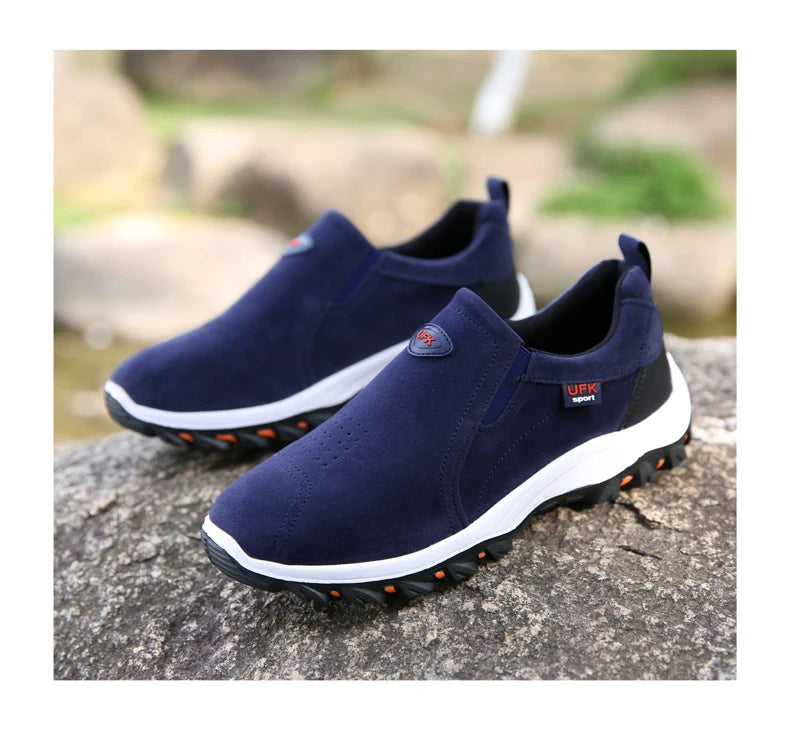 New Outdoor Hiking Camping Light Running Jogging Casual Sports Men's Shoes Non-slip Loafers Hiking Shoes Large Size 38-50