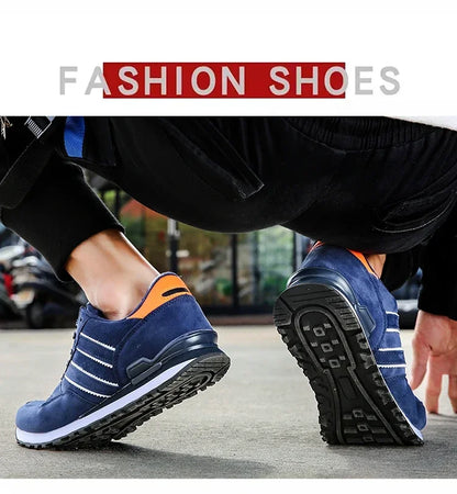 Sapatilhas de Homem 2025 Novas de Alta Qualidade em Pele, Sapatos Casuais Respiráveis de Outono, Sapatos Rasos Casuais Masculinos