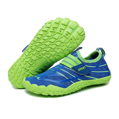Buty do pływania dla dzieci, szybkoschnące buty plażowe, buty wodne dla chłopców i dziewczynek, buty sportowe do chodzenia boso, trampki do brodzenia, sandały dla dzieci do nurkowania, wędkowania i surfowania