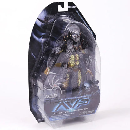 NECA AVP Alien vs. Predator Chopper Celtic Scar Predator Φιγούρα Δράσης 7" Αρθρωτό Κινητό Μοντέλο Παιχνίδι