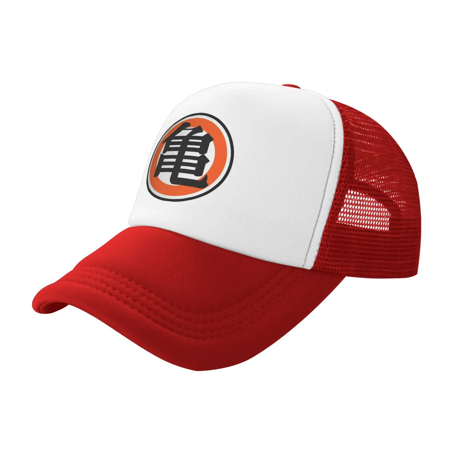 DBZ Turtle Japanese Anime Goku Trucker Cap Adult Dragon Ball Hat Sun Hats Dad Hat Adjustable Snapback Caps Mesh Baseball Cap, Produit gaming premium Fraquane