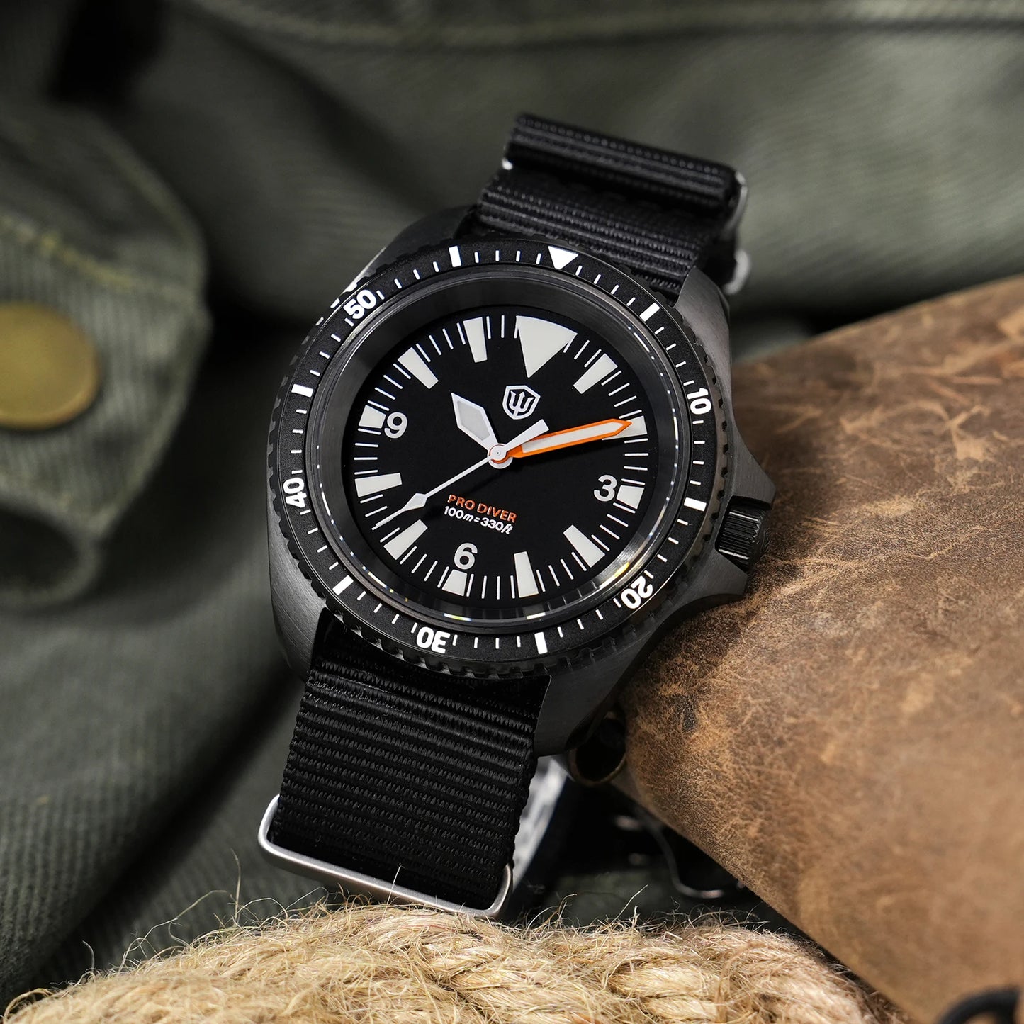 Watchdives WD1980 V3 Watch Vintage VH31 Quartz Movement Stainless Steel Watches Luminous K1 10Bar Waterproof Wristwatch