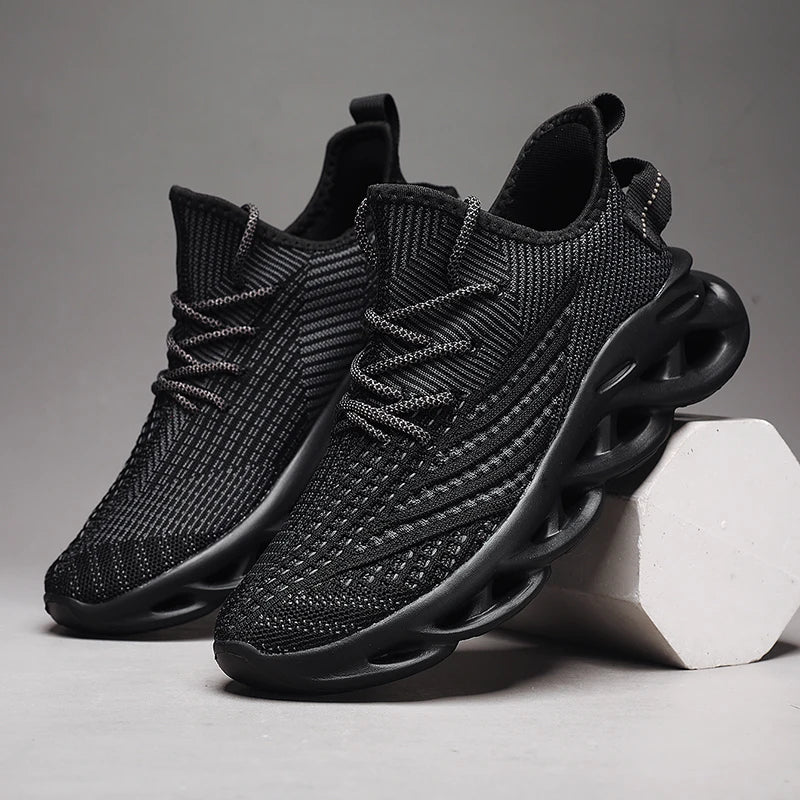 New Running Sneakers Newest Breathable Comfort For Women Low Top Large Size Men's Sports Increase Shoes Mesh Jogging Casual