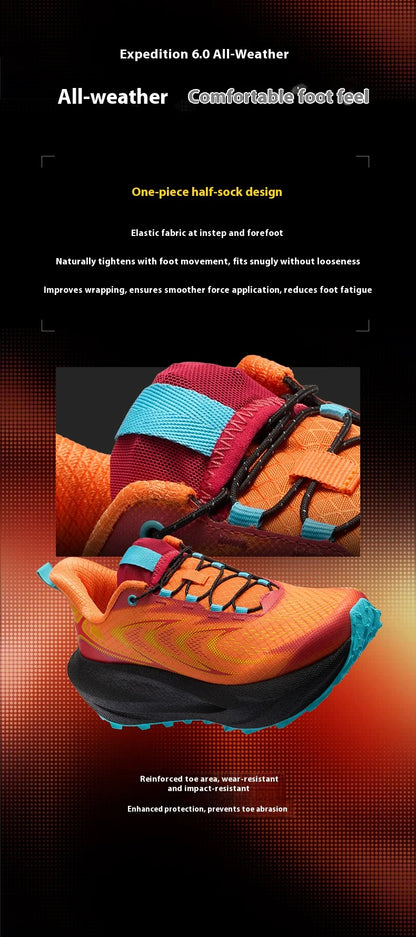 BMAI Outdoor Men's Sports Shoes Breathable Man Sneakers Lightweight Mountain Running Shoes for Men Cushion Trail Jogging Sneaker