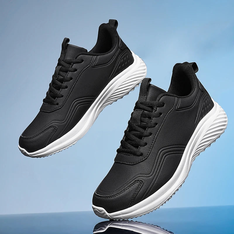 Autumn and Winter Men's Waterproof Sneakers Soft and Cushion Sport Shoes For Walking Plus Size 39-48 Casual Shoes For Men