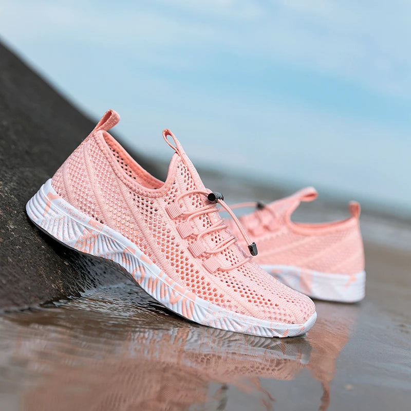 Men Women Aqua Shoes Wading Water Upstream Outdoor Sports Beach Sneakers Canyoning Camping Amphibious River Tracing Creek