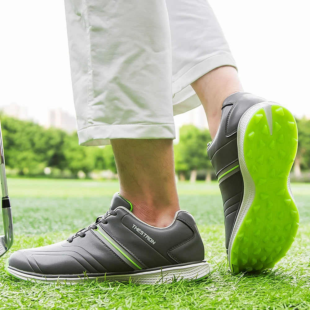 Waterproof Men's Golf Shoes Professional Lightweight Golfer Footwear Outdoor Golfing Sport Trainers Athletic Sneakers Brand