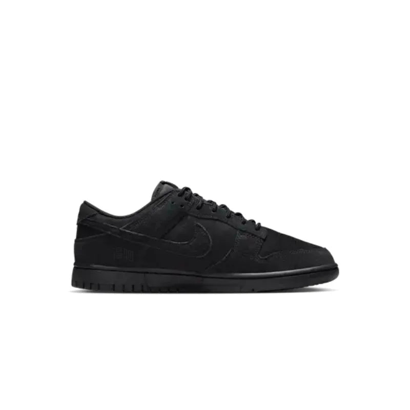 Nike Dunk Leather Retro SE Versatile, Comfortable, Shock Absorbed, Low Top Board Shoes for Men and Women, Black IB6651-001