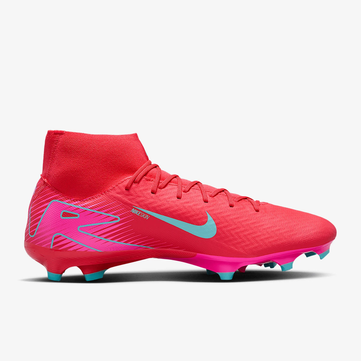 Ægte Nike mellemhøj træningssko til mænd med stødabsorbering og slidstyrke til fodbold FQ1456-800