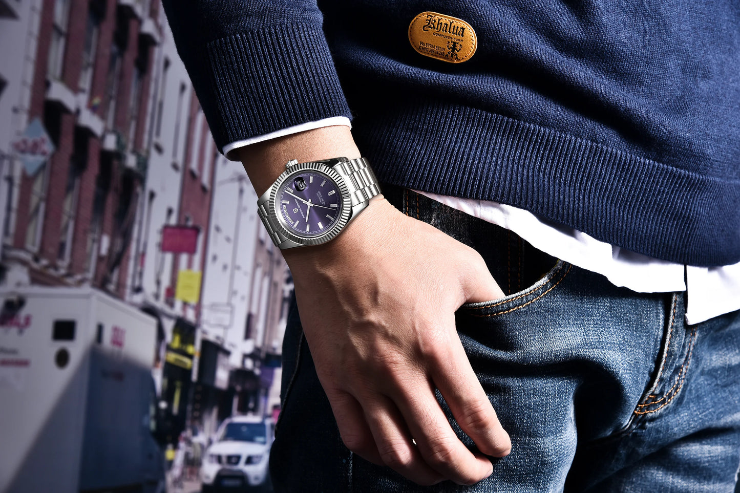 PAGANI DESIGN 2026 New Gold Green 40MM Date Week Men's Watches Automatic Watch Men AR Sapphire Glass NH36A Mechanical Wristwatch