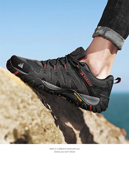 Sapatilhas de corrida de verão, calçado desportivo para homem, sapatilhas de primavera e outono respiráveis, casuais, para caminhada, com atacadores, leves e de cor sólida