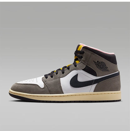 Nike genuine JORDAN men's mid top cushioned classic lightweight sports shoes HQ2011-100