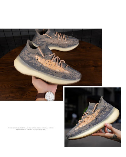 Air Cushion Running Shoes Speciality Marathon Men Sports Breathable Lightweight Women's Comfortable Nonskid Leisure Sneakers