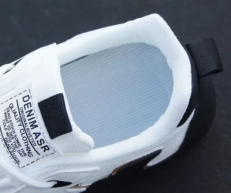 Ténis masculinos em couro PU, impermeáveis, desportivos e casuais; sapatos leves, respiráveis, planos e antiderrapantes; Zapatillas Hombre