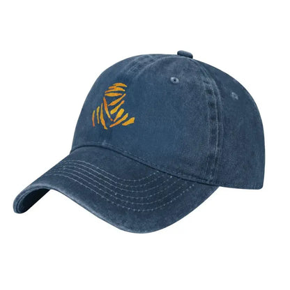 Vintage Racing Off Road D-Dakares Rally-baseballkepsar, unisex-modell, slitna och tvättade solkepsar, resekepsar, ostrukturerade mjuka kepsar