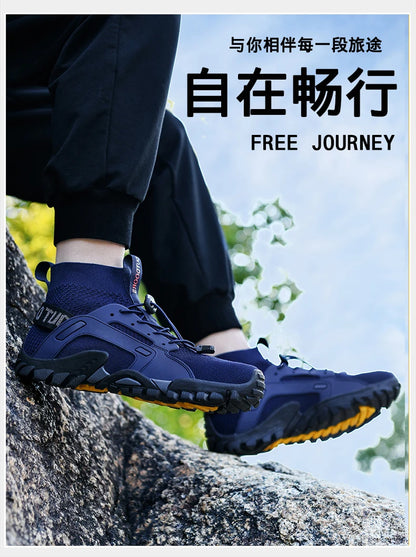 Hot Selling Men's Outdoor Sports Shoes Rock Climbing Hiking Shoes Beach Creek Shoes Casual Sports Shoes 38-48#