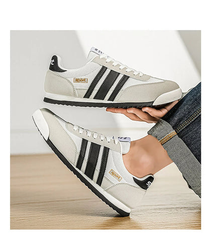 Men's Lightweight Forrest Gump Shoes, Mesh Breathable Sports Shoes, Non-Slip and Wear-Resistant Casual Shoes, Rubber Non-Slip Outsole, Stable and Non-Slip When Walking, Comfortable for Long Wear