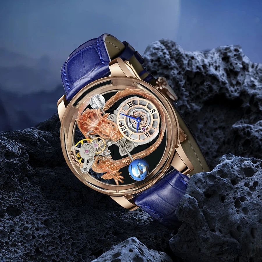 PINDU Upgraded Version Pindu Russian Roulette Celestial Series Quartz Watch Men's Astronomical Casino Las Vegas Men's Watch