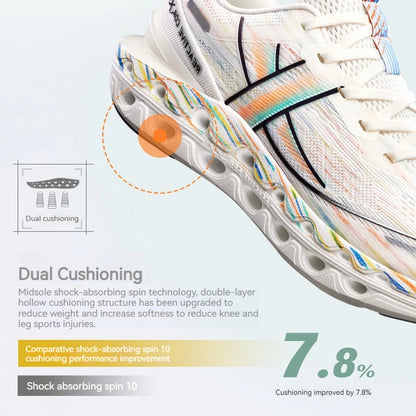 Xtep Reactive Coil 11.0 — Sapatilhas de corrida para homem, calçado desportivo de verão com amortecimento, ressalto e conforto suave 976219110026