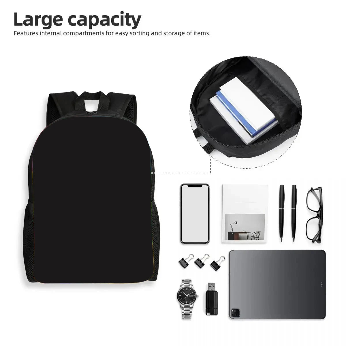 Mochilas Infantis Populares FortniteS para Rapazes e Raparigas, Presente de Aniversário para Estudantes, Mochilas Escolares Unissexo para Crianças, Mochila de Campismo Resistente