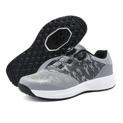 Cycling Sneaker MTB Men Sports Dirt Bike Shoes SPD Pedal Mountain Bicycle Footwear Speed Racing Man Flat Off Road Cycling Shoes