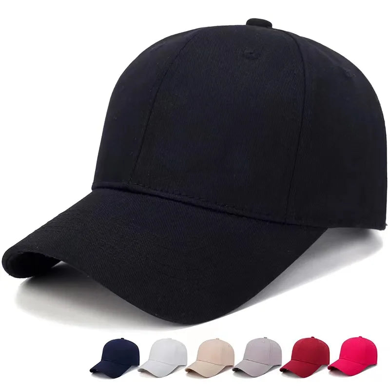 Färger Sommar Höst Mode Enfärgat Män Kvinnor Basebollkeps Adhesion Hat HipHop Justerbar Cool solhatt Casquette Gorras Present