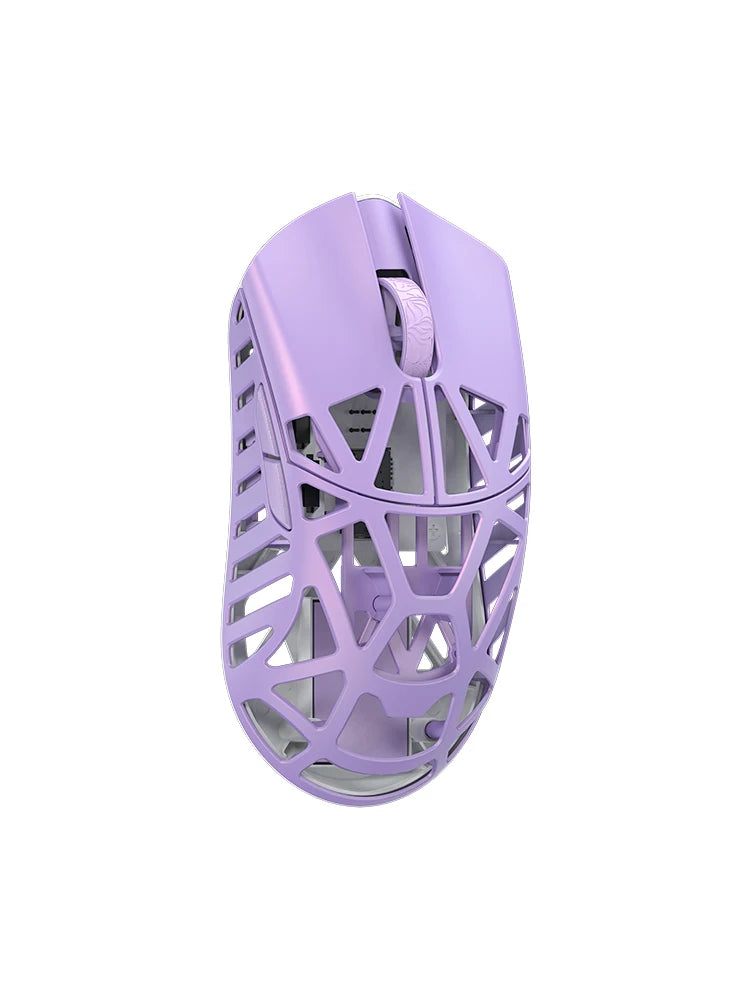 Rato gaming profissional Wlmouse Mini Pro leve em liga de magnésio, sem fios com três modos, taxa de polling 8K, PAW3950, DPI30000