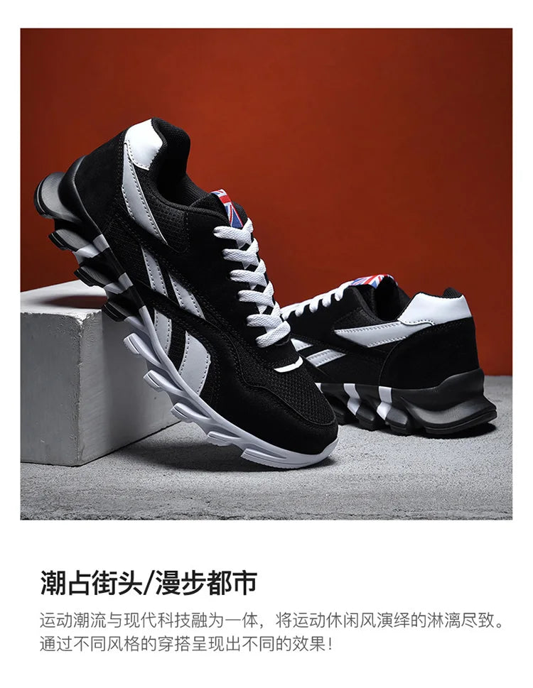 New Men's and Women's Running Shoes Breathable Casual Sneakers Anti-slip Vibration Comfortable Outdoor Sprots Walking Shoes36-48