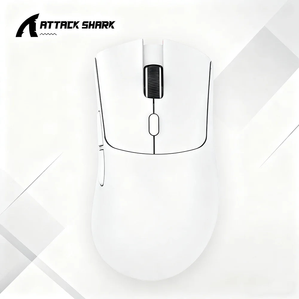 Attack Shark R1/X11 Tri-Mode Wireless Gaming Mouse, 18,000 DPI PAW3311 Bluetooth, 2.4GHz & Wired Lightweight Programmable Gaming Mouse for PC & Laptop