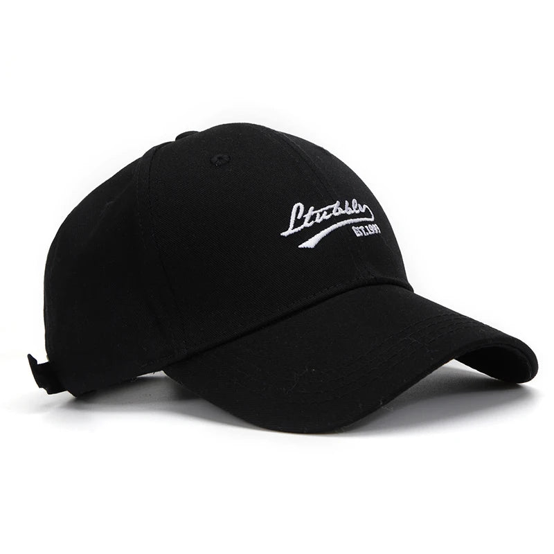 Vintage Letter Embroidery Baseball Cap 100% Cotton Dad Hat Adjustable Men Women Streetwear Outdoor Casual Sun Hat Gorra ﻿
